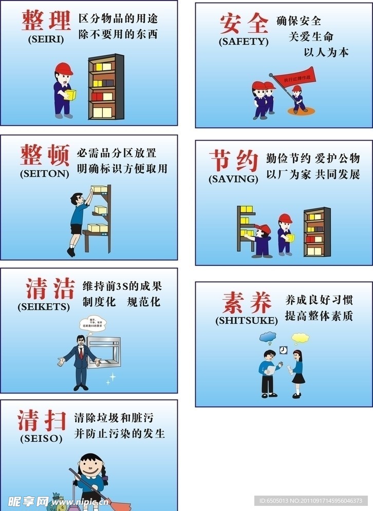 5S企业标语