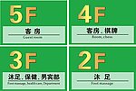 楼层牌