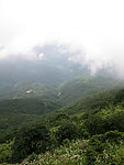 云层中的山脉