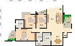 CDR户型绘制