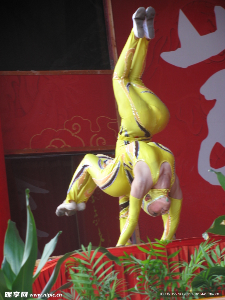 美女杂技