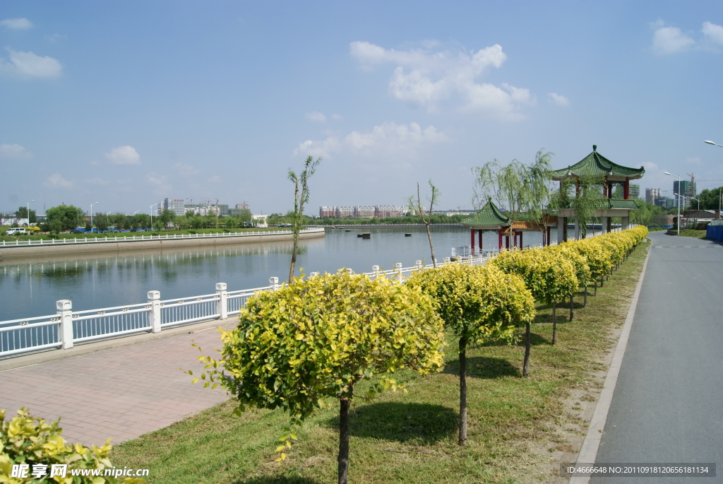 伊通河风景