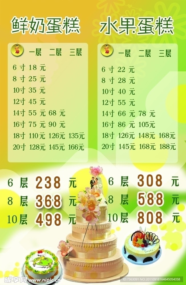 蛋糕房海报