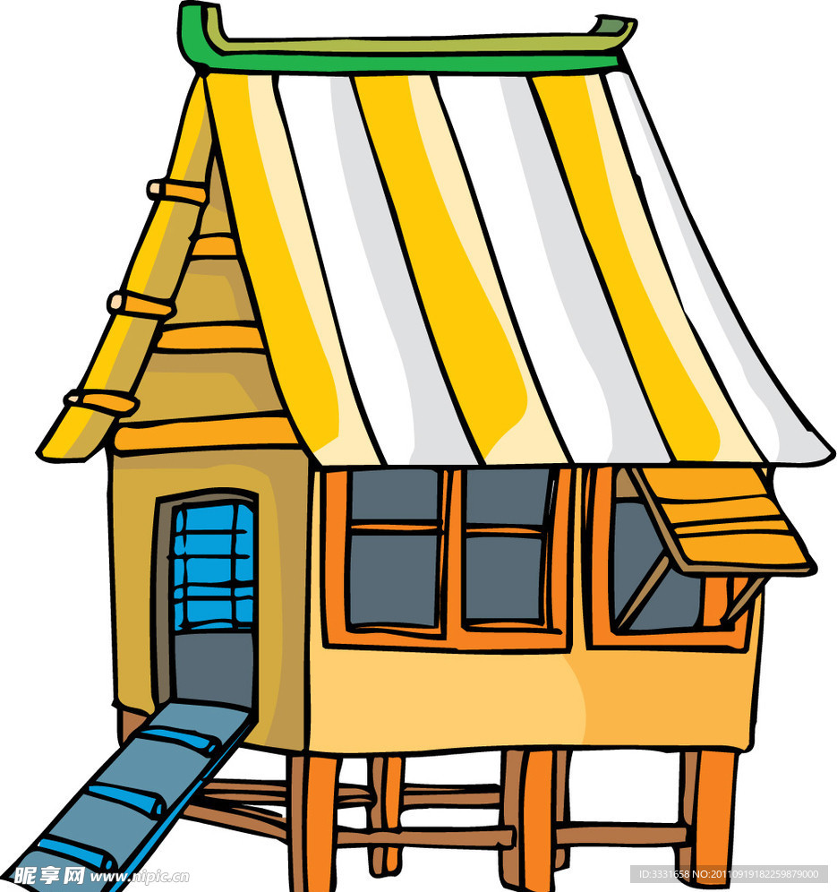 漫画建筑