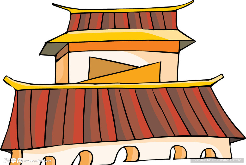 漫画建筑