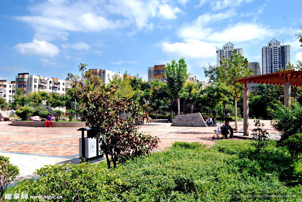 小区风景