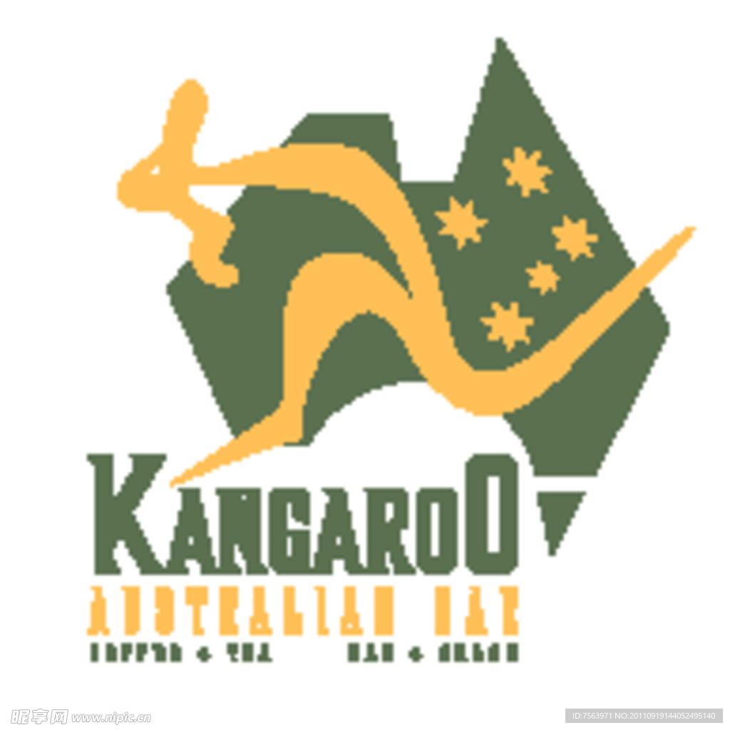 Kangaroo Australian Bar标志