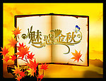 魅惑金秋商业海报