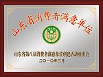 山东省消费者满意单位