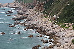 海边 岩石 大海