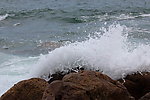 浪花 大海 岩石