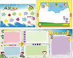 幼儿园展板