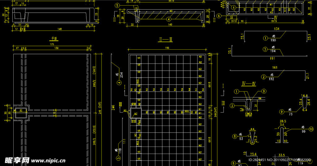 桥梁人行道建筑