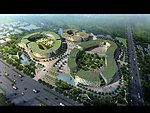 商业广场建筑效果图