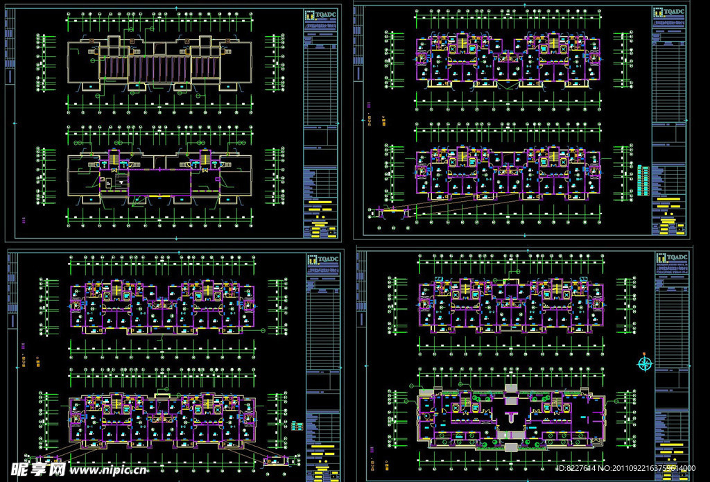 住宅楼CAD设计图