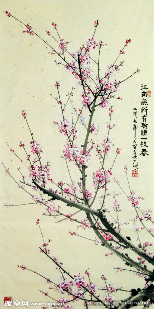 江南无所有聊赠一枝春