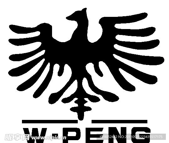 威鹏矢量标志logo