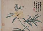 卧游图册 蜀葵