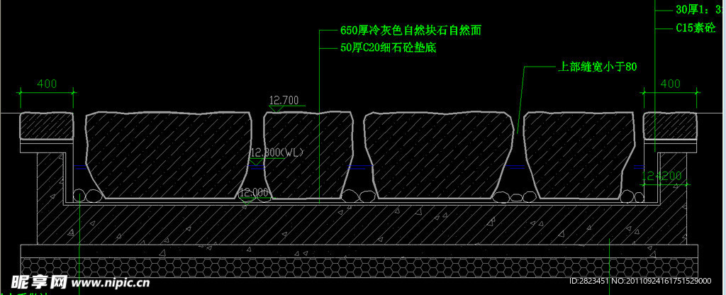 景观桥详图