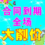 大削价海报