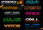 Action Pack V2 精品PS字体动作