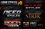 GameStylesV3 精品PS游戏字体样式