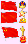 五星红旗素材