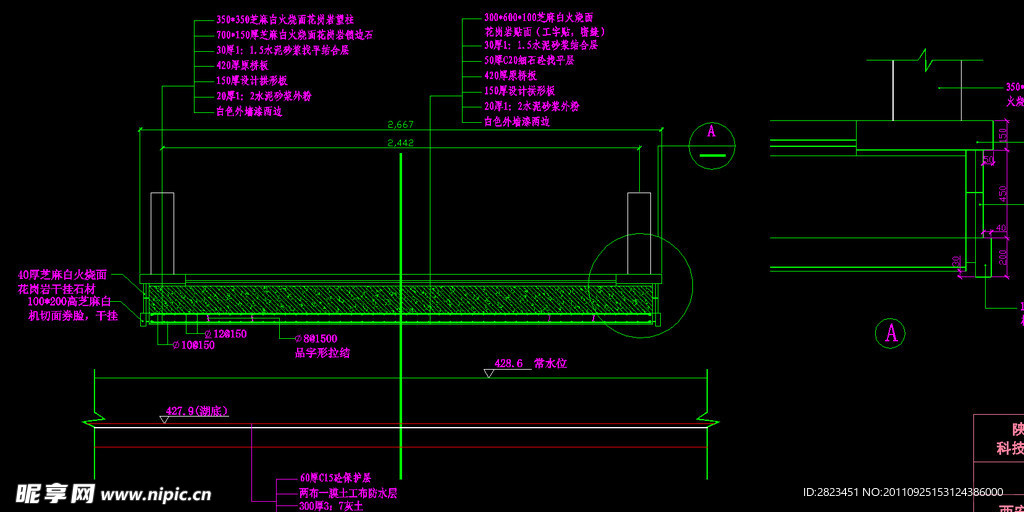 4号桥剖面大样