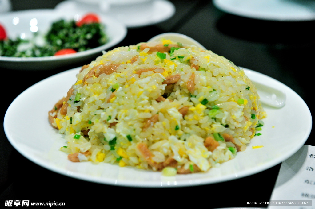 肉丝蛋炒饭