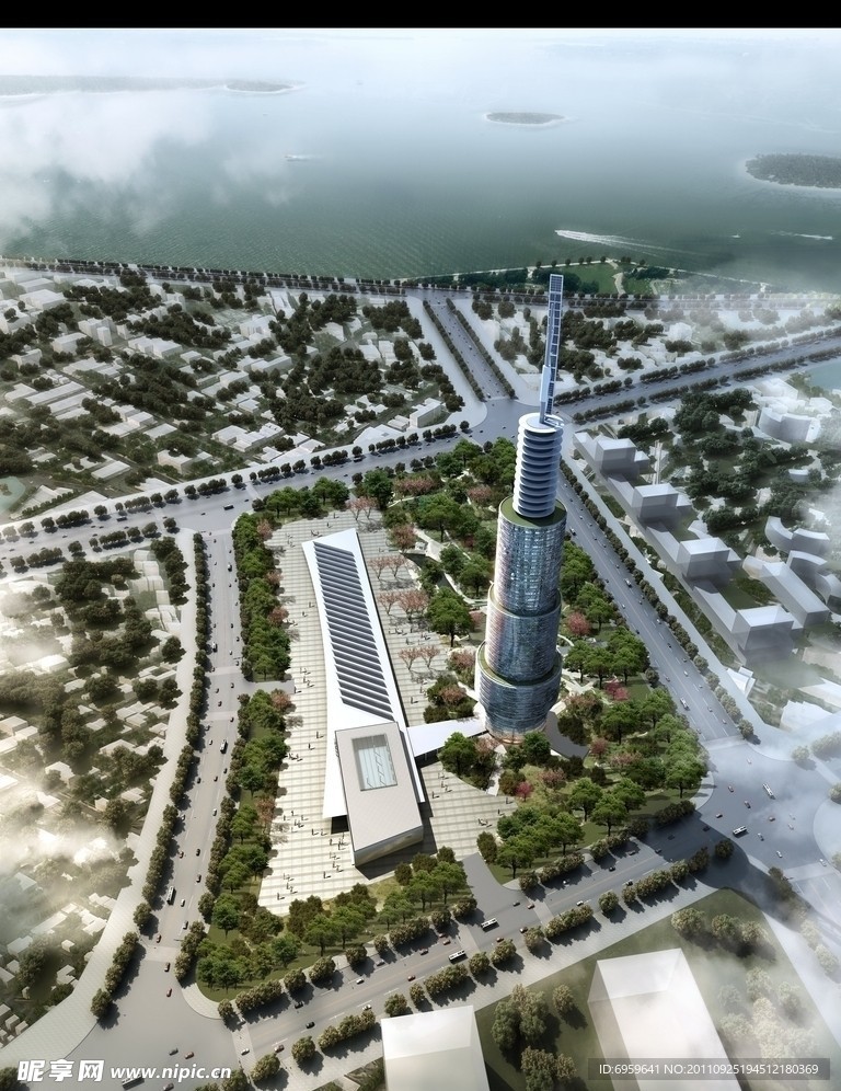 商业建筑效果图