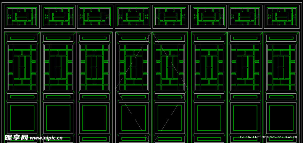 四合院门窗样式