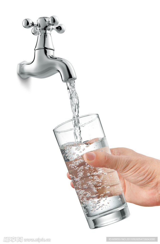 不锈钢水龙头水柱