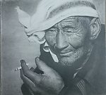 素描头像