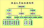 酒店人员组织架构图