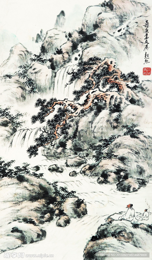 观瀑图