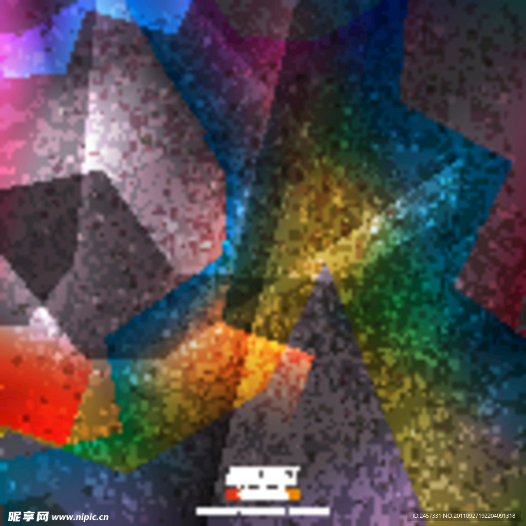 抽象动感商务科技墨迹背景