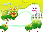 2012儿童台历