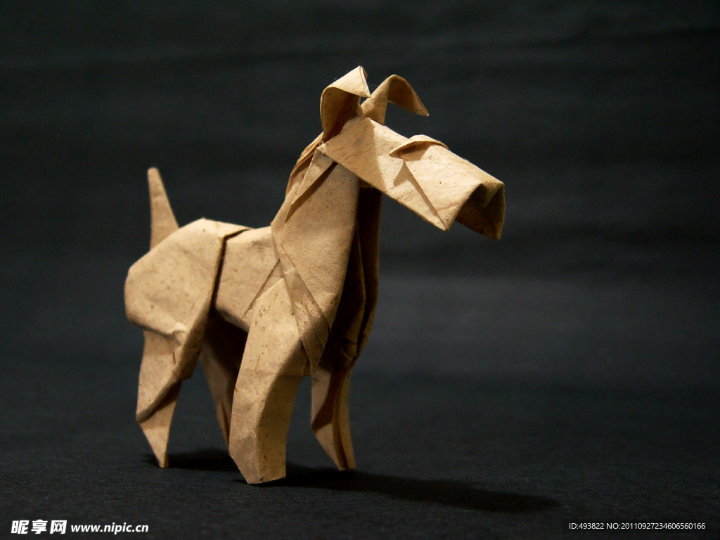 折纸小狗