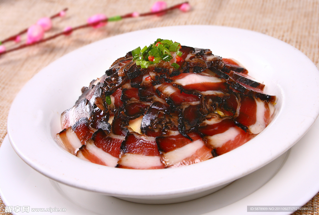 酱肉蒸鲜笋
