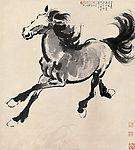 奔马图