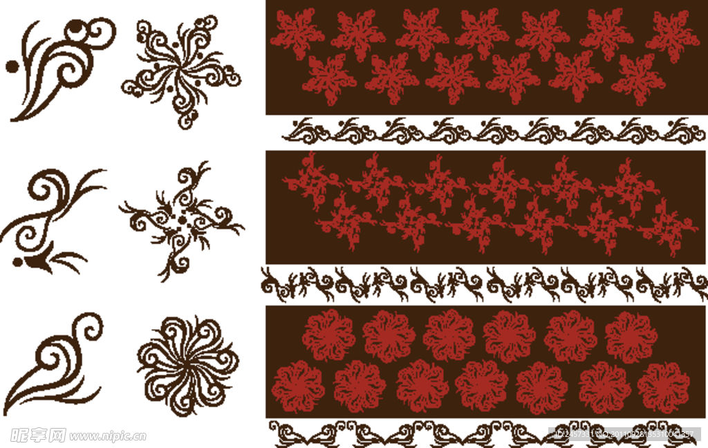 花纹花边装饰元素