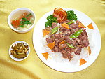 红烧牛肉盖饭
