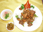 红烧鸡块饭