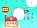 2012儿童台历