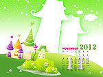 2012儿童台历