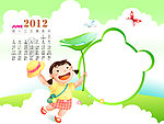 2012儿童台历