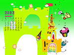 2012儿童台历