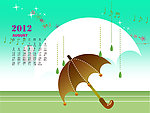 2012儿童台历