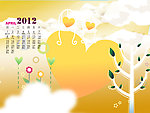 2012儿童台历