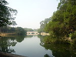 湖色绿景